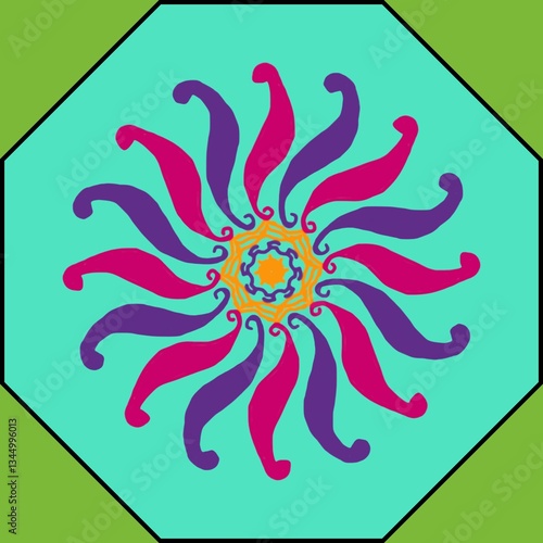 Fabric pattern design 