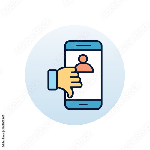 Cyber Bullying Vector icon