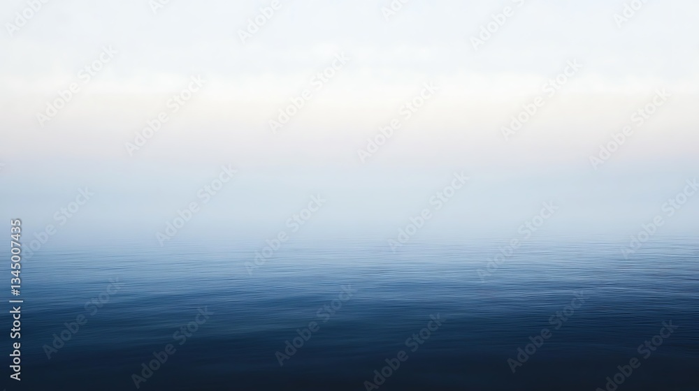 Fototapeta premium Tranquil waterscape with gentle ripples and serene horizon high resolution picture