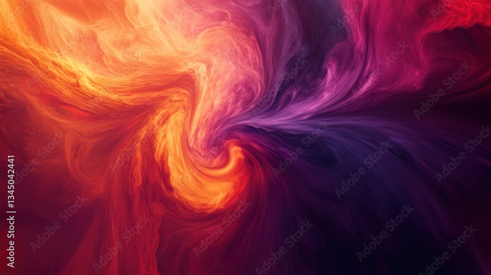 Vibrant Abstract Swirl of Warm and Cool Colors Ideal for Creative Projects and Backgrounds Vibrant Abstract Swirl of Warm and Cool Colors Ideal for Creative Projects and Backgrounds