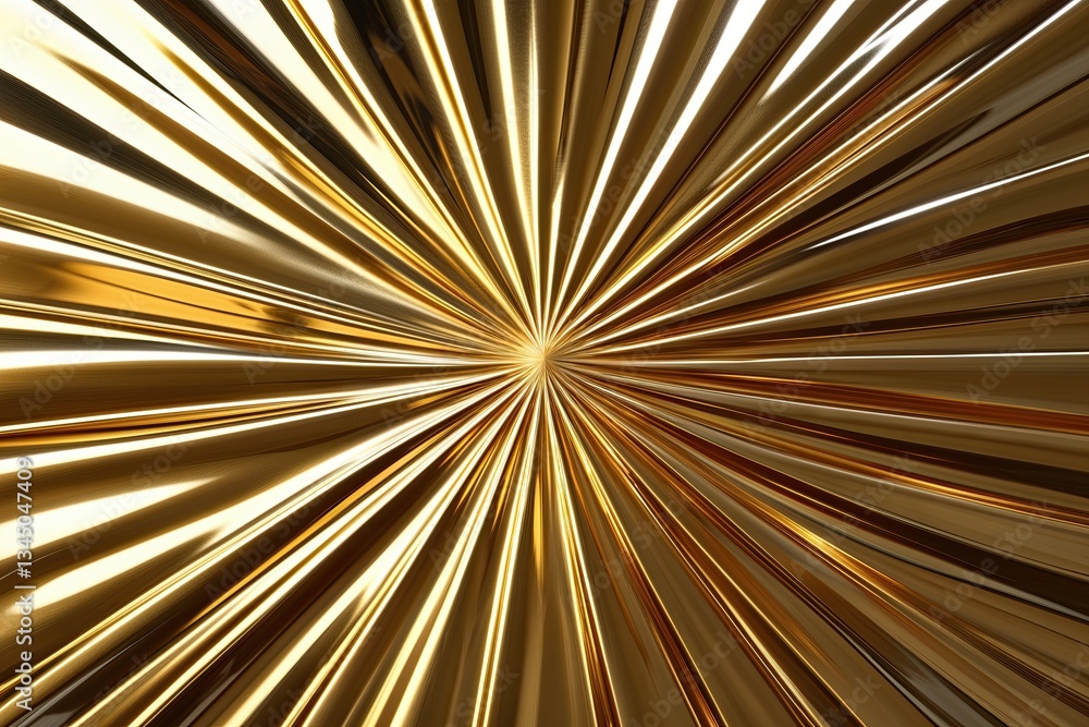 Obraz premium Radiant Polished Brass Metal Texture with Shimmering Background Effect