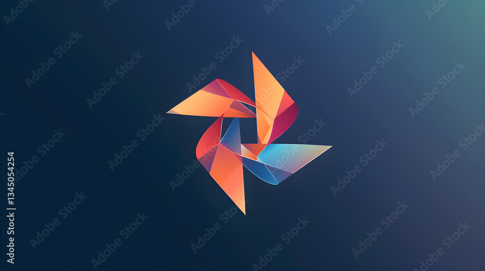 Sleek and Minimalist Geometric Abstract Vector Logo for Modern Branding Needs Sleek and Minimalist Geometric Abstract Vector Logo for Modern Branding Needs