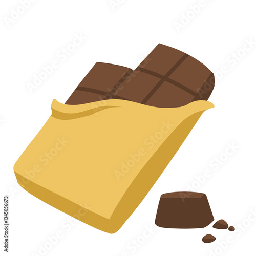 chocolate bar illustration