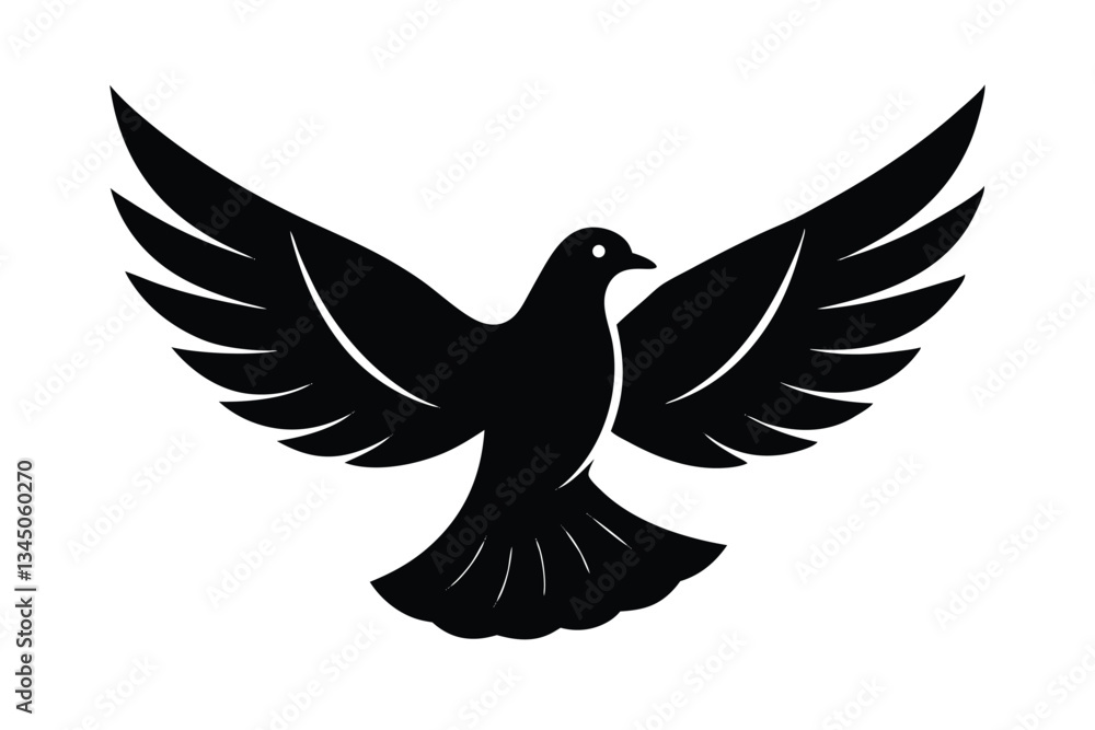 Obraz premium dove of peace vector