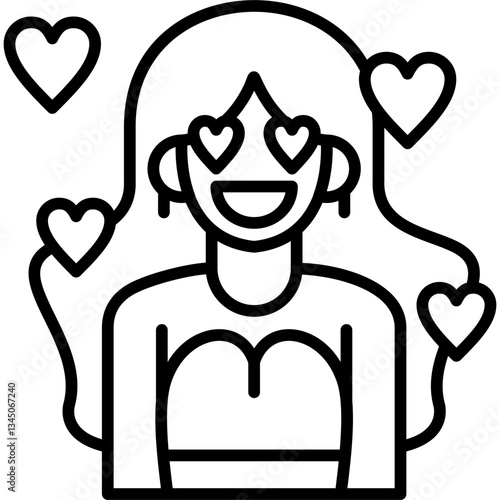 Loved Icon Vector Element