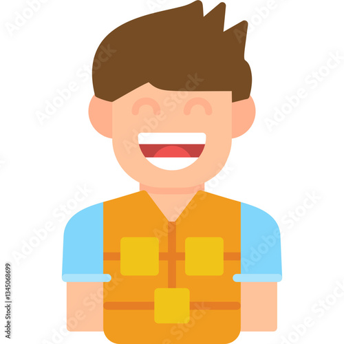 Life Vest Icon Vector Element