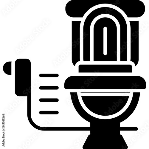 Toilet Icon Vector Element