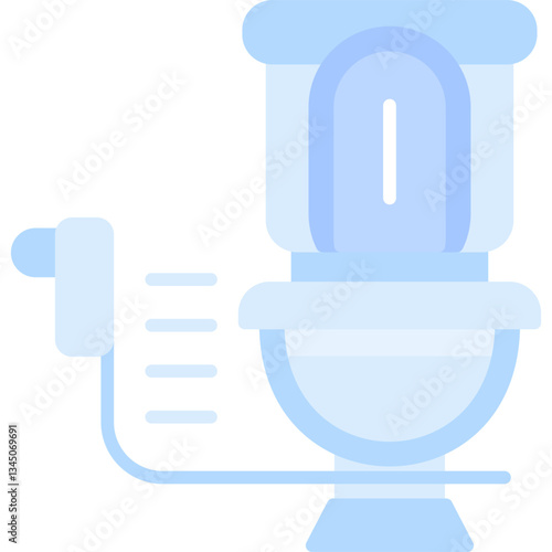 Toilet Icon Vector Element