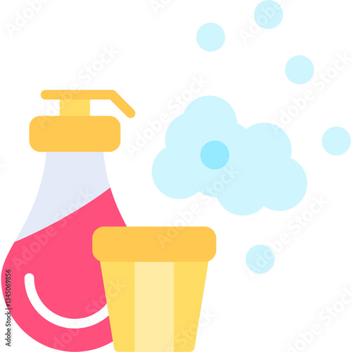 Mouthwash Icon Vector Element
