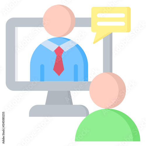 Online Conference Icon