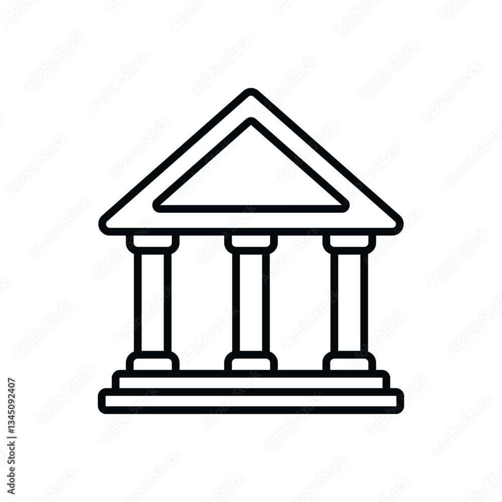 Temple Vector icon Temple Vector icon