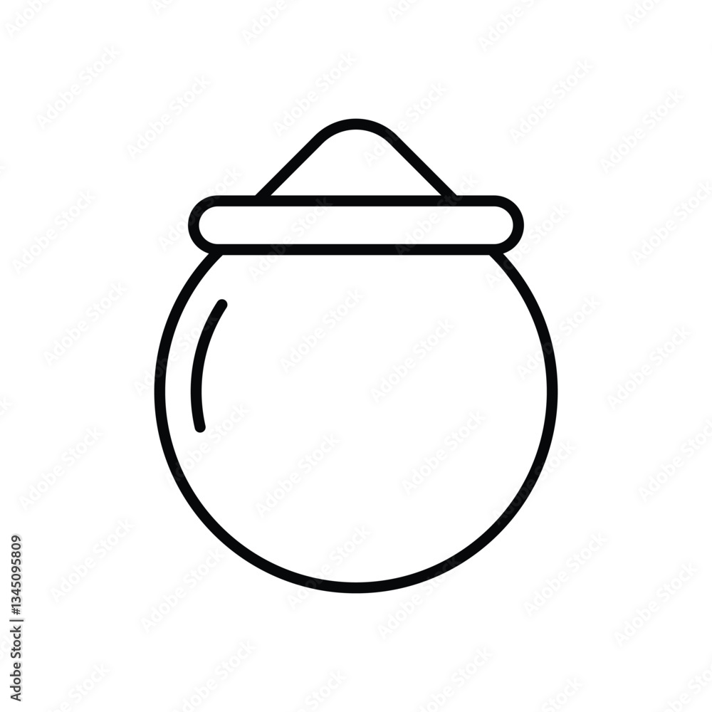 Obraz premium Pot Vector icon
