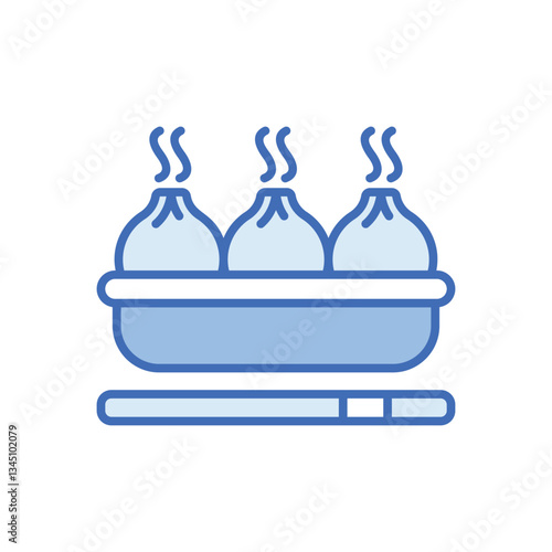 Dumpling Vector icon