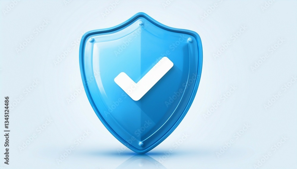 blue shield with sign blue shield with sign