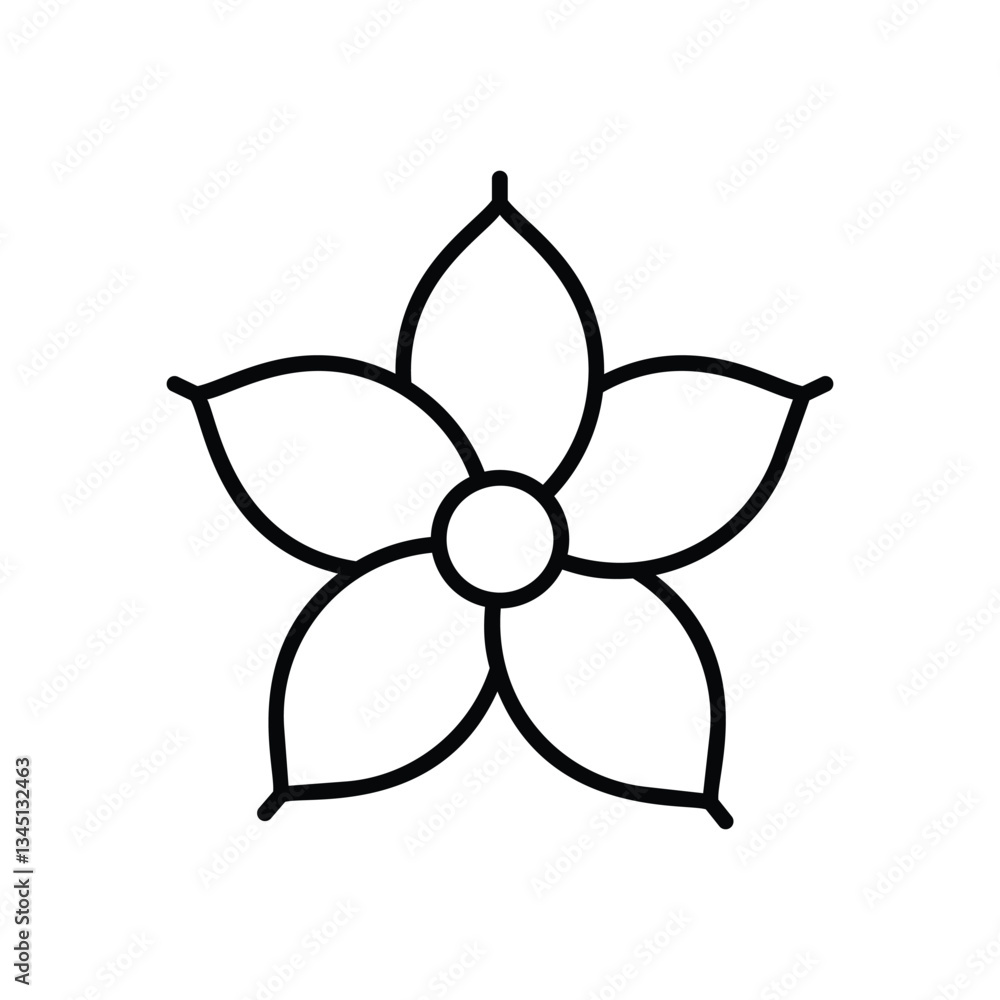 Jasmine Vector icon Jasmine Vector icon