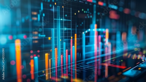 Growth trends and financial analysis in modern business analytics environment focusing on data-driven decisions Generative AI