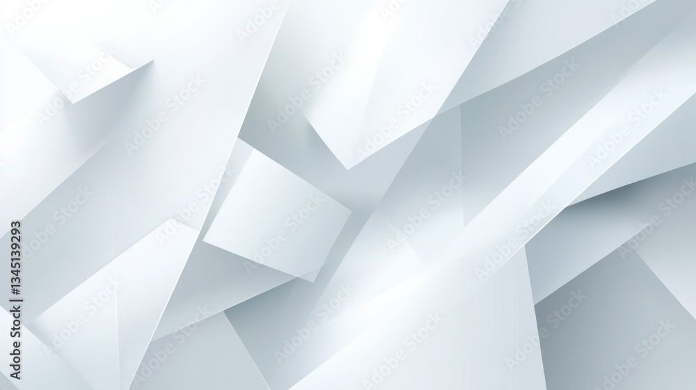 Abstract geometric shapes, light, modern design, background image, digital art Abstract geometric shapes, light, modern design, background image, digital art