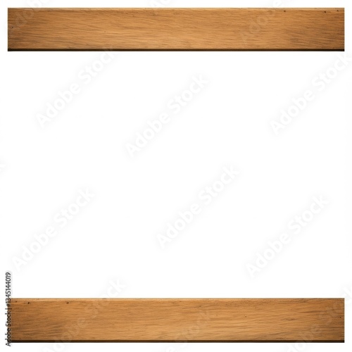 Elegant Wooden Frame with Blank Space for Creative Projects and Custom Designs, Highlighting Rustic Chic Home Decor and Interior Design Elements.