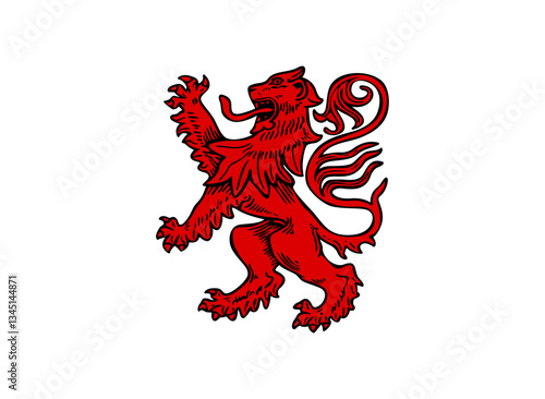 red lion logo logo art.eps