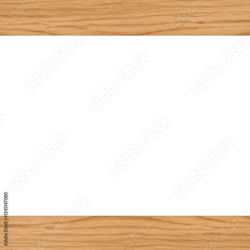 Minimalistic White and Wood Background for Creative Designs and Presentations