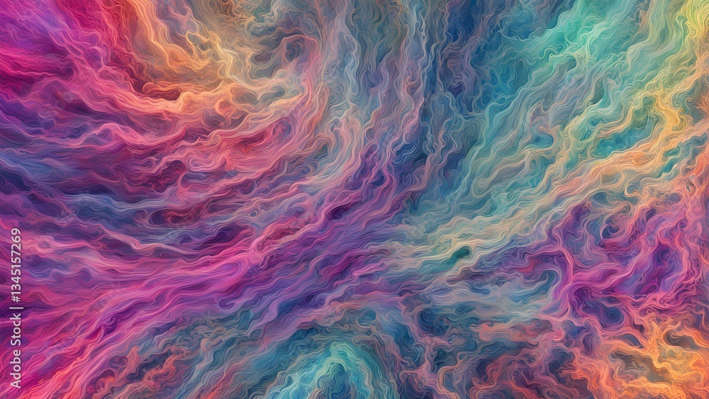 Vibrant swirls pastel deep hues create a dreamy nebula-like abstract artwork. Vibrant swirls pastel deep hues create a dreamy nebula-like abstract artwork.