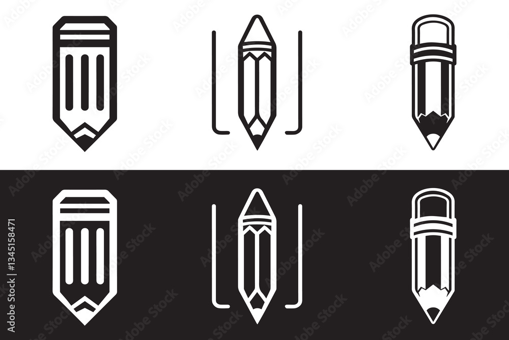 pencil icon set vector pencil icon set vector