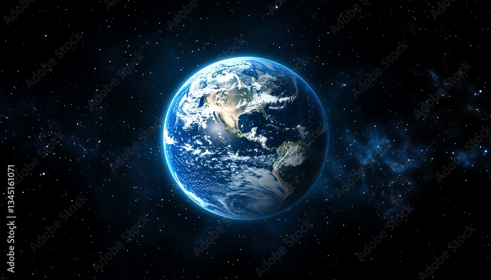 Obraz premium Connect Planet Earth