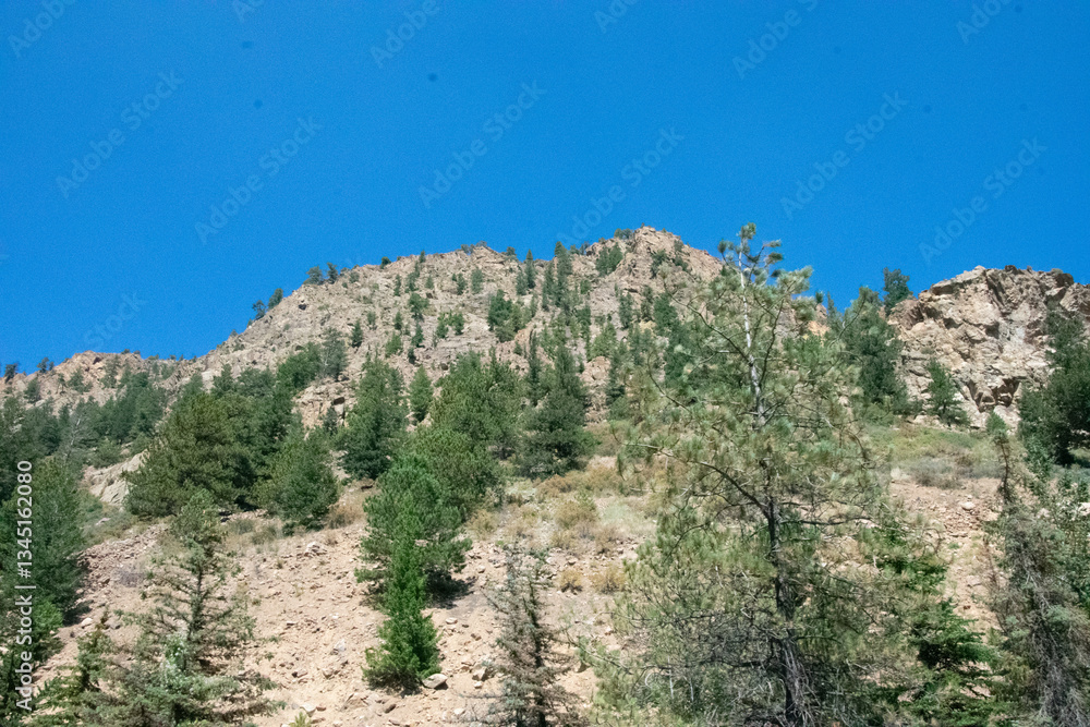 rocky hillsides of Colorado rocky hillsides of Colorado