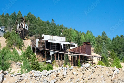 Tapety artystyczne Wright Lode and Mill Site Gilpin Colorado