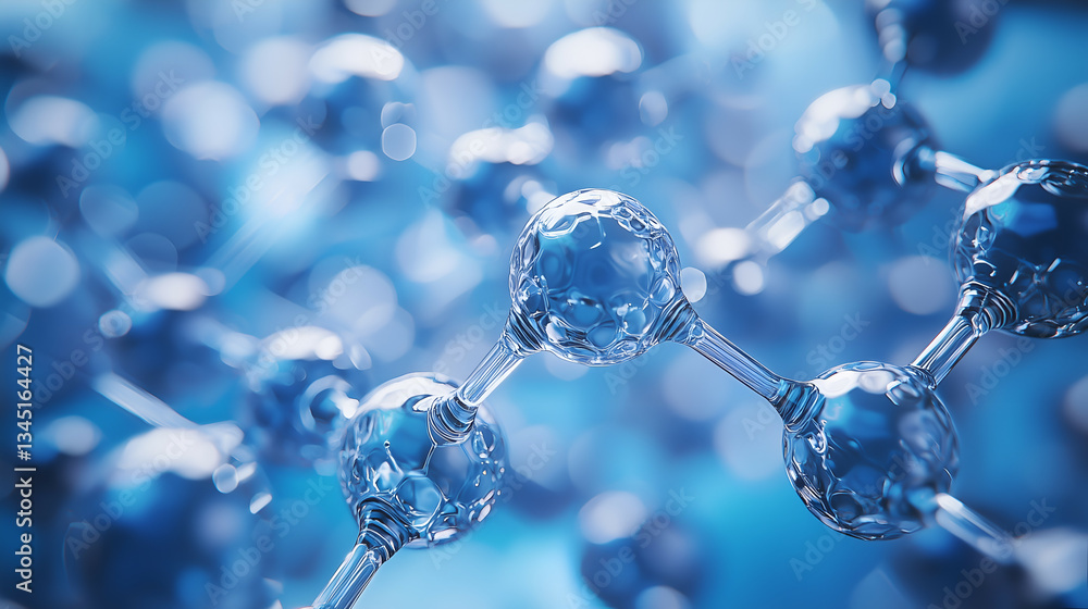 3D Molecular Structure Illustration: Abstract Design and Chemistry Graphics for Innovative Scientific Research 3D Molecular Structure Illustration: Abstract Design and Chemistry Graphics for Innovative Scientific Research