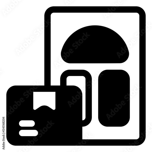 doorstep delivery icon