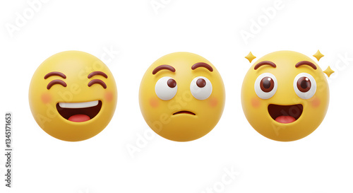 Wallpaper Mural Smiling Emoji Diverse Set Torontodigital.ca