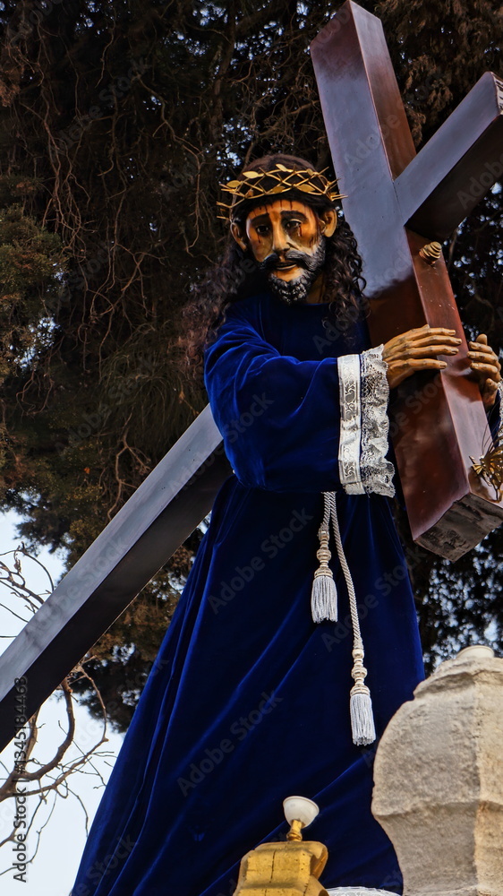 Obraz premium Procession of Jesus Nazareno in Antigua Guatemala