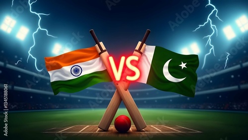 India vs Pakistan Cricket Match – Intense Rivalry & Stadium Showdown