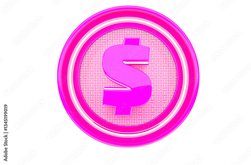 3d render icon money socialmedia 3d render icon money socialmedia