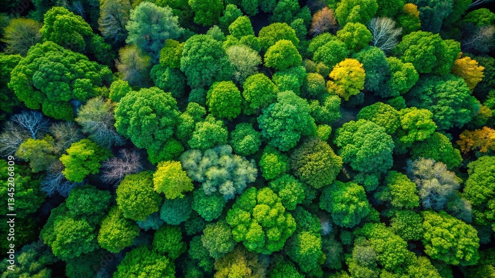 Aerial View of Tree Branches and Leaves: A Guide to Drawing Nature's Beauty Aerial View of Tree Branches and Leaves: A Guide to Drawing Nature's Beauty