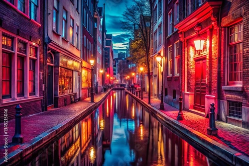 Amsterdam Red Light District: Nighttime Urban Exploration Photography
