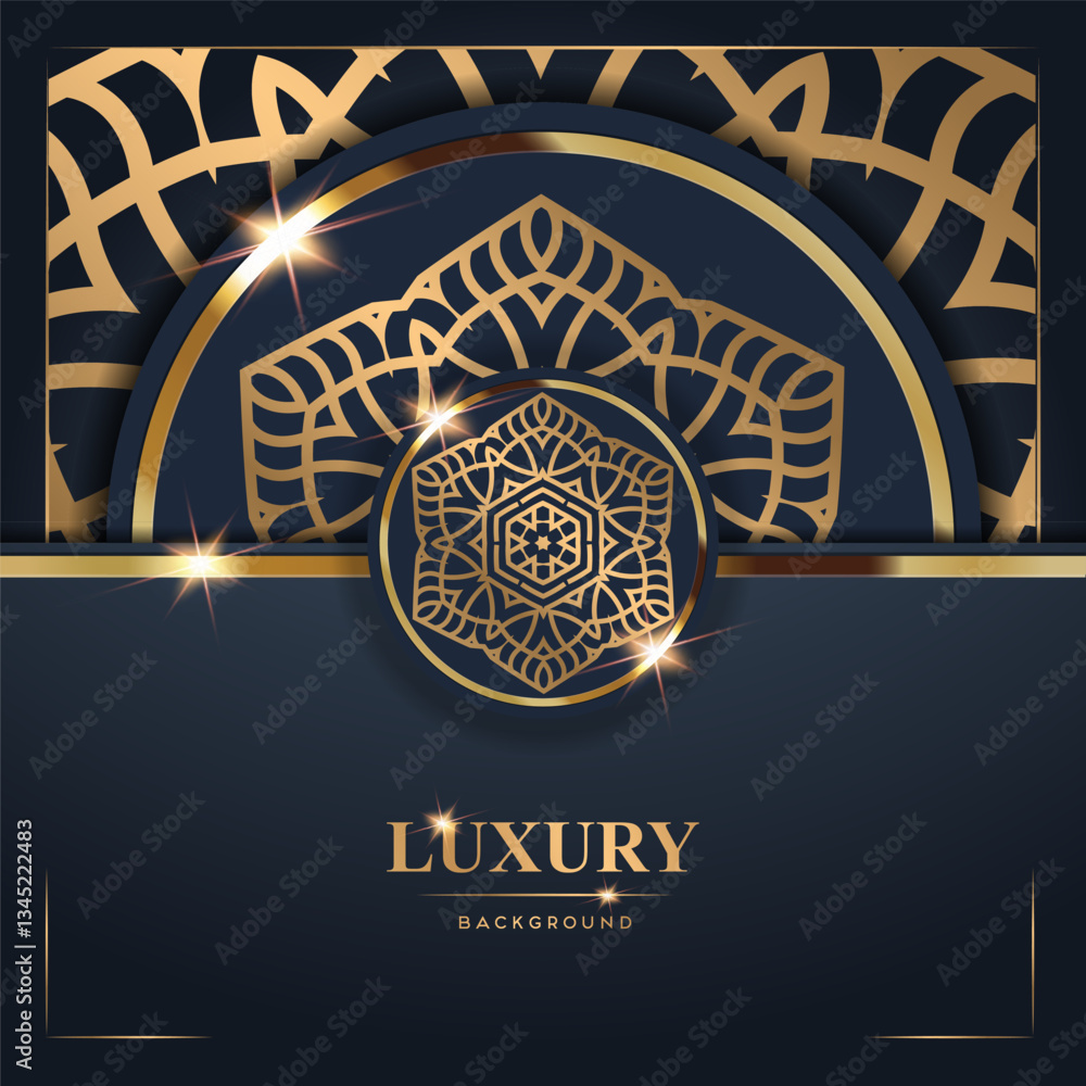 Luxury Background with Gold Ornamentation (2) Luxury Background with Gold Ornamentation (2)