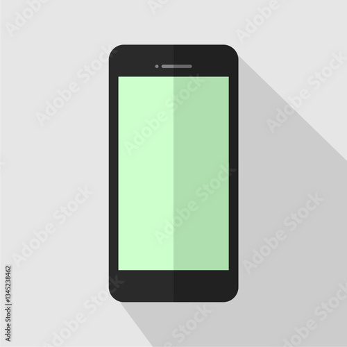 Illustration of a smartphone for communication