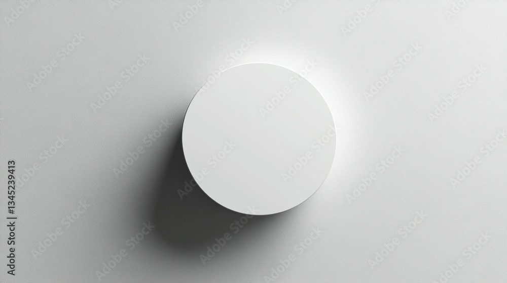 White circle on white background, simple geometric shape, minimal design. White circle on white background, simple geometric shape, minimal design.