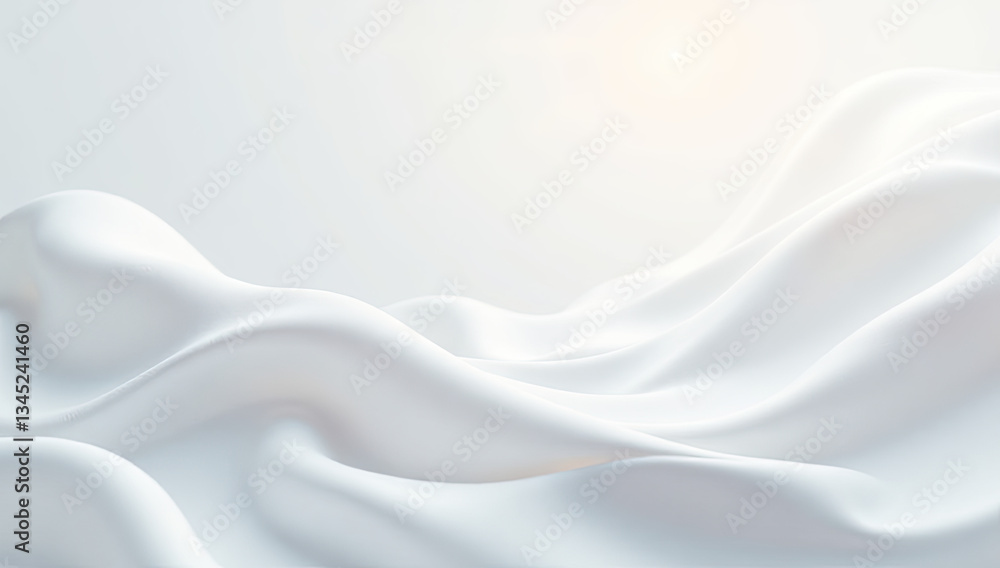 Obraz premium white satin background