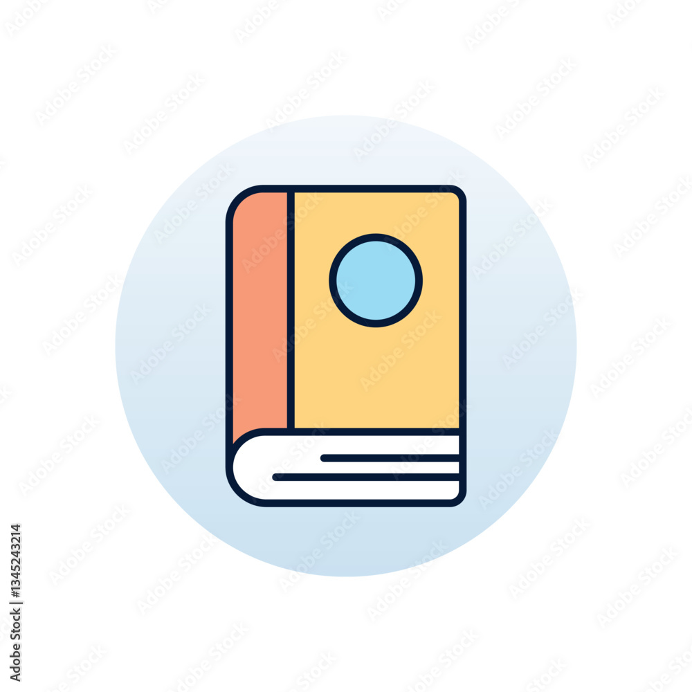 Guide book Vector icon Guide book Vector icon