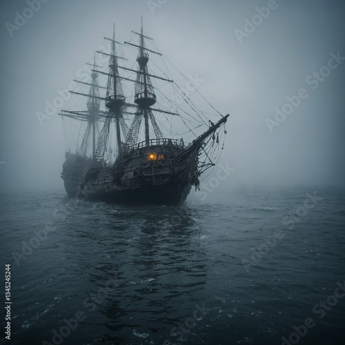 The Ocean’s Forgotten Ship – Once every hundred years, a ghostly ship sails through the mist, its lanterns glowing, its crew nowhere to be seen.