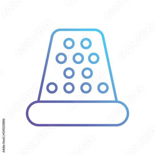 Thimble Vector icon