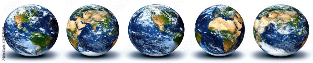 Earth globe world map set Earth globe world map set