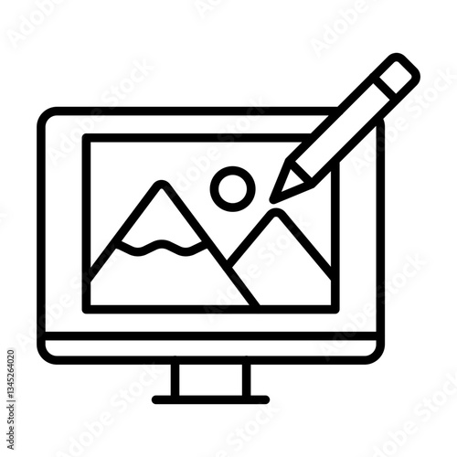 Graphic editor Icon
