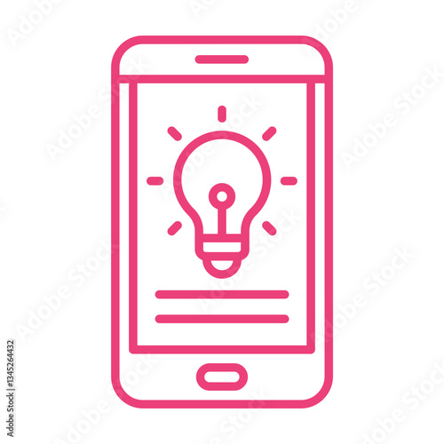 Smartphone idea Icon