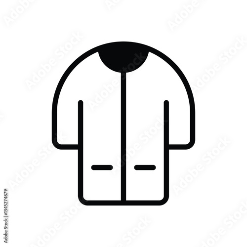 Laundry blazer Vector icon