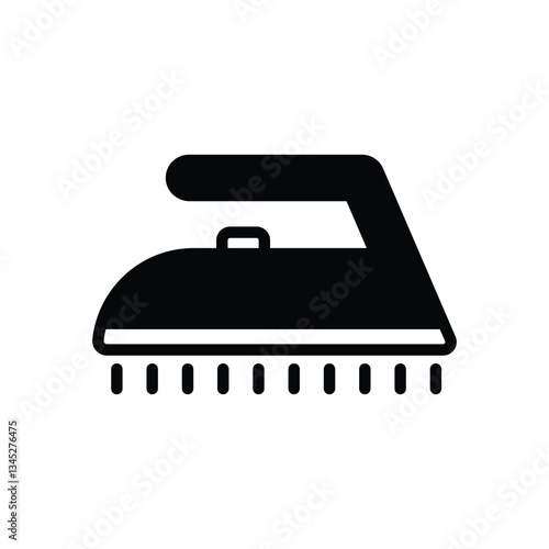 Electric iron Vector icon