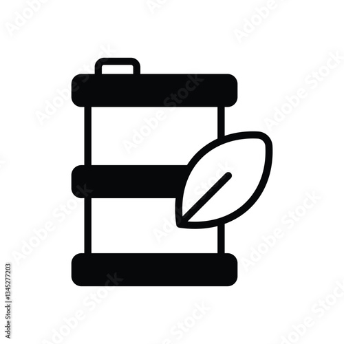 Drum clean Vector icon